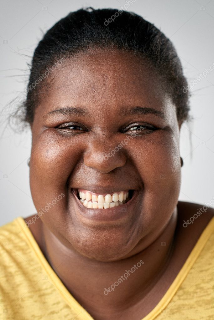 Funny black African woman face Stock Photo by ©Daxiao_Productions 128360138