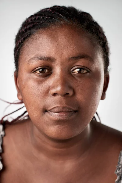 African woman face — Stock Photo, Image