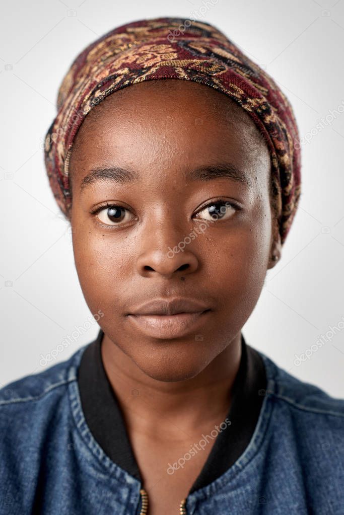 Download Black African Woman Face Stock Photo Image By C Daxiao Productions 129308748