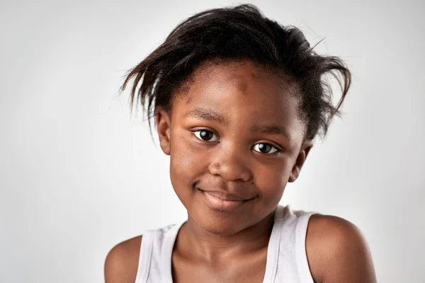 Cute Young african girl — Stock Photo, Image