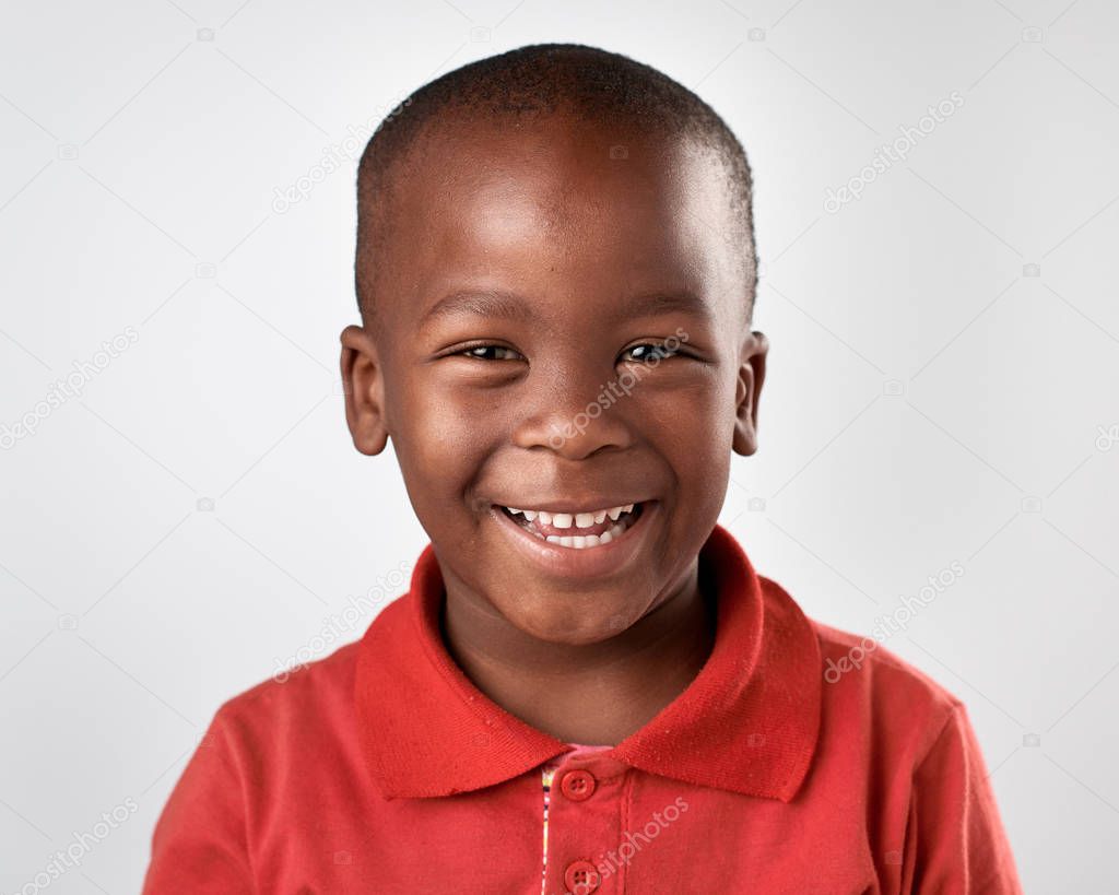happy black kid africa