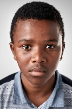 Herhangi bir ifade ile Afrikalı Çocuk