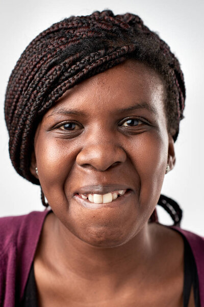 real black African woman