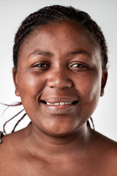 real black African woman