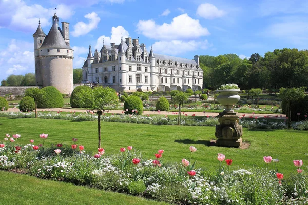 Slott Chenonceau i Frankrike — Stockfoto
