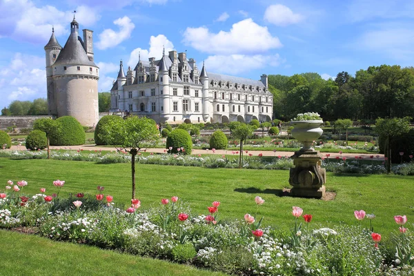 Κάστρο Chenonceau στη Γαλλία — Φωτογραφία Αρχείου