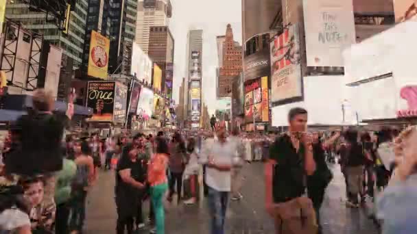 Redaktionella video - Times Square — Stockvideo