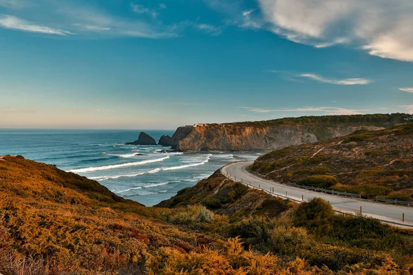 Malebný Pohled Ocean Bay Aljezur Portugalsko — Stock fotografie