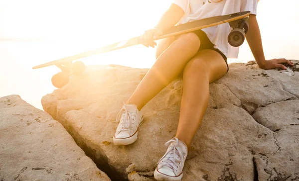 Skater girl — Stock Photo, Image