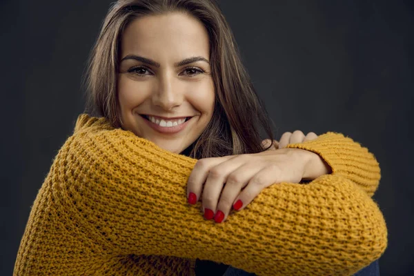 Geluk is een gemoedstoestand — Stockfoto