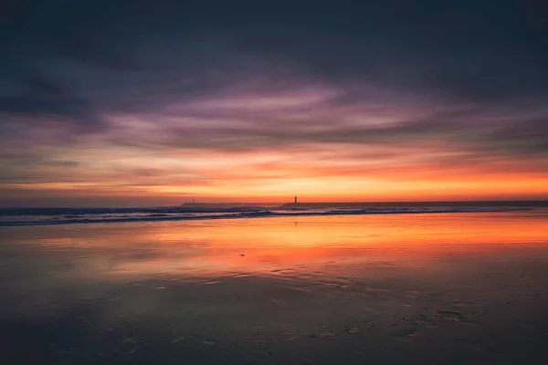 Beautiful Landscape View Beach Sunset — Stock Photo, Image