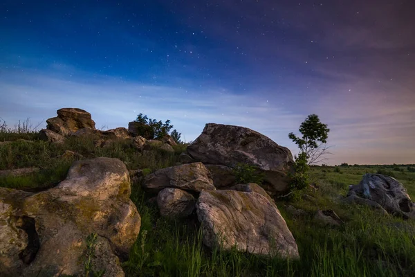 Ночной пейзаж — стоковое фото