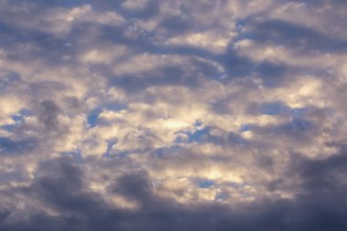 Stratocumulus bulutları arkaplan