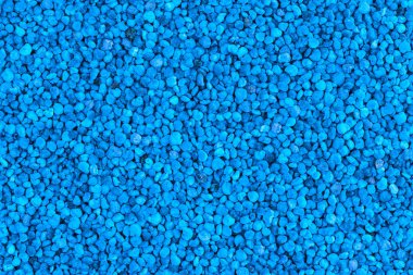 Kusursuz düz doku ve mavi tonlu polen taneciklerinin arka planı