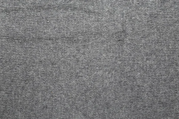 Old Gray Warm Wool Sweater Texture Background — Stock Photo, Image