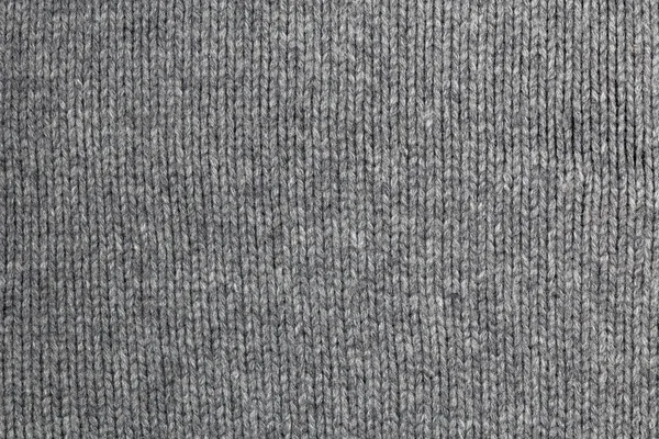 Old Gray Warm Wool Sweater Texture Background — Stock Photo, Image