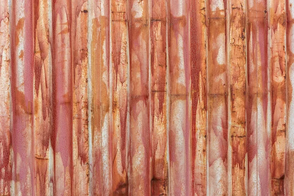 Full frame close-up υφή και φόντο του παλαιού κόκκινου iso εμπορευματοκιβωτίου — Φωτογραφία Αρχείου