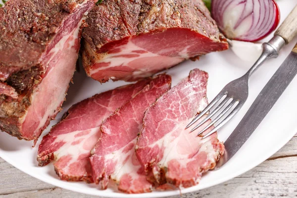 Trockenes Schweinefleisch — Stockfoto