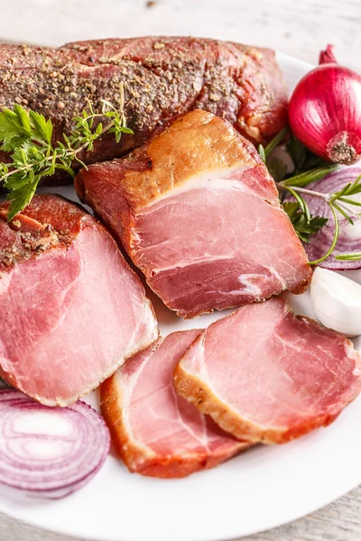 Pork loin meat — Stock Photo, Image