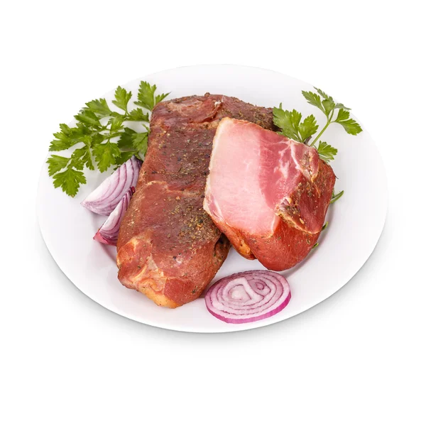 Smoked pork meat — Stock Photo, Image