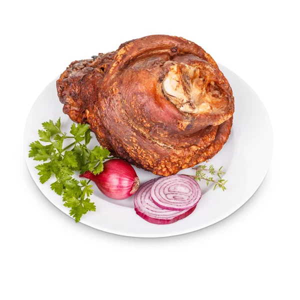 Rökt fläsk trotter — Stockfoto