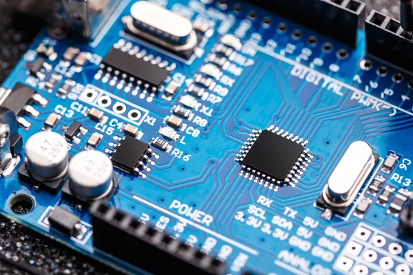 Microchip semicondutor integrado Imagens De Bancos De Imagens Sem Royalties