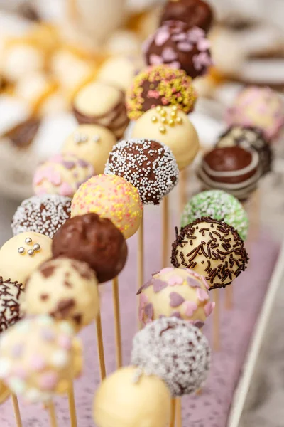 Düğün pastası pops — Stok fotoğraf