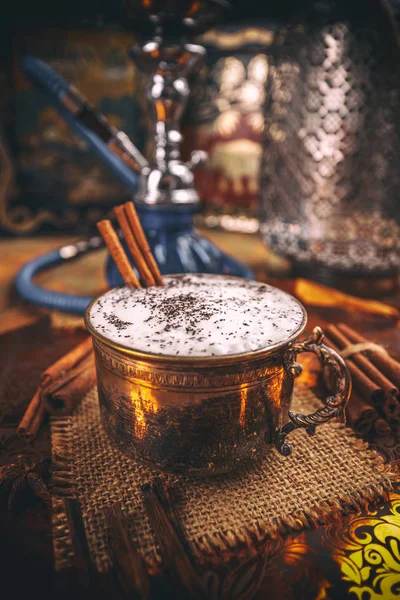 Lahodné chai latte — Stock fotografie