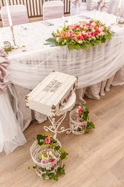 Conjunto de mesa para boda —  Fotos de Stock