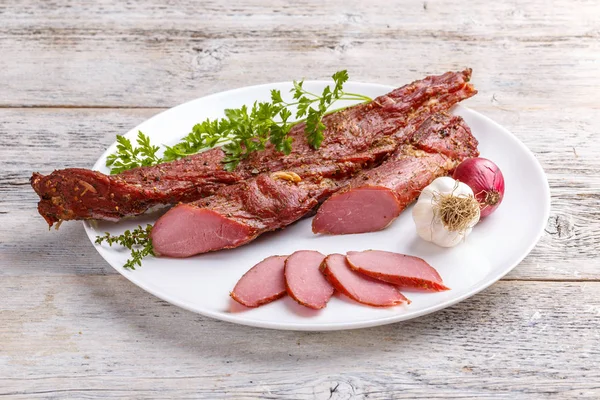 Lombo de porco picante — Fotografia de Stock