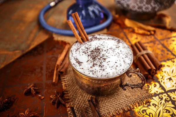 Chai tea latte — Stockfoto