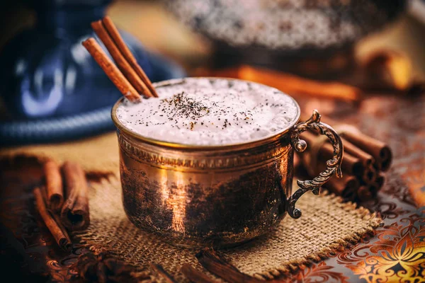 Chai tea latte — Stockfoto