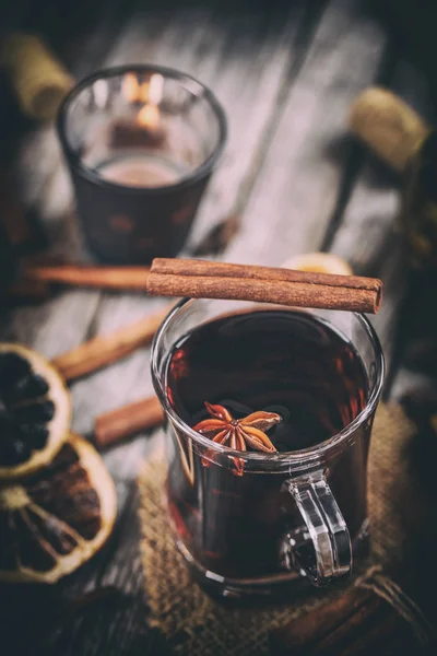 Hot alcohol drink — Stock Photo, Image