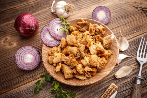 Montón de chicharrones — Foto de Stock