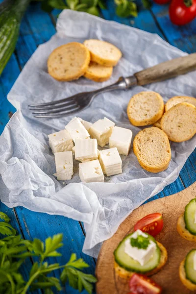 Bread rusks fine toasted — Stock Photo, Image