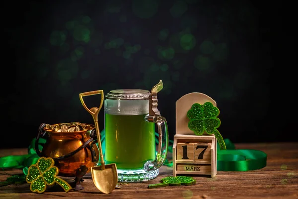 Komposition für St. Patrick 's Day — Stockfoto