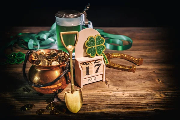St Patrick's günü natürmort — Stok fotoğraf