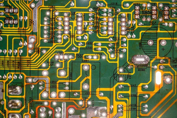 Elektronische circuit bord — Stockfoto