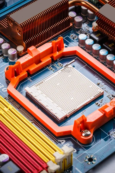 Technische achtergrond met computerprocessors — Stockfoto