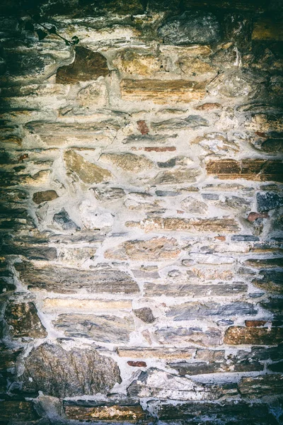 中世の石の壁 ストックフォト