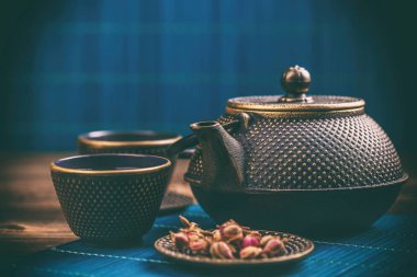 Çay set yakın çekim