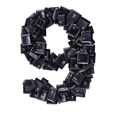 Klavye tuşları ile yapılan 9 numara