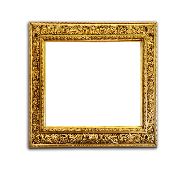 Quadro de imagem dourada antiga — Fotografia de Stock
