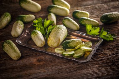 Organik mini salatalık