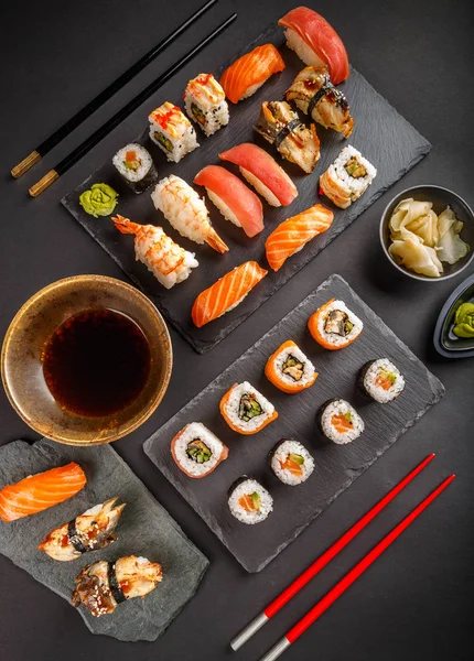 Finom sushi szett — Stock Fotó