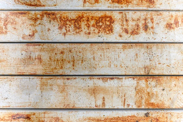 Rusted on the old metal — Stock Photo, Image