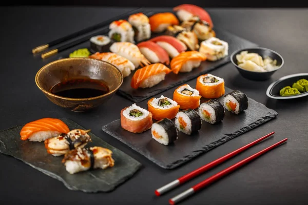 Finom sushi szett — Stock Fotó
