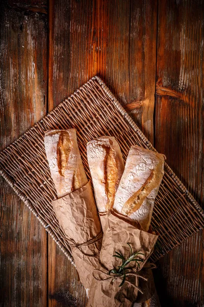 Křupavé cereálie bageta — Stock fotografie