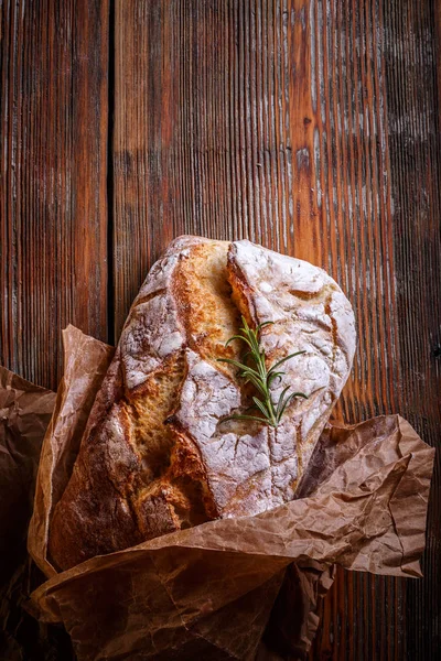 Pane bianco tradizionale — Foto Stock