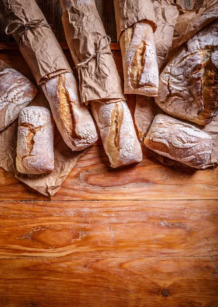 갓 구운된 맛 있는 빵 — 스톡 사진